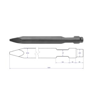 Grot dla młota hydraulicznego DHB 100S