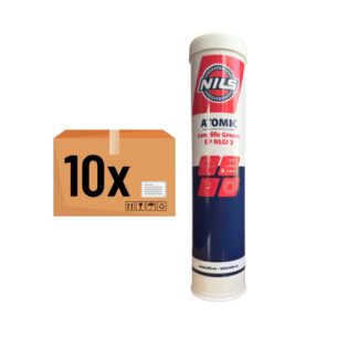 Zestaw smarów do centralnego smarowania 10x NILS Atomic 400g