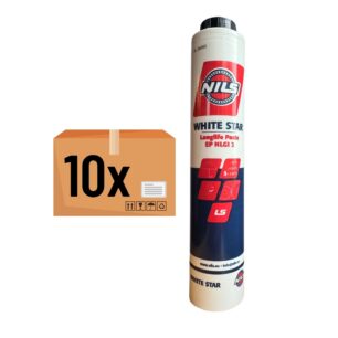 Zestaw smarów do łożysk 10x NILS White Star LS EP2 400g